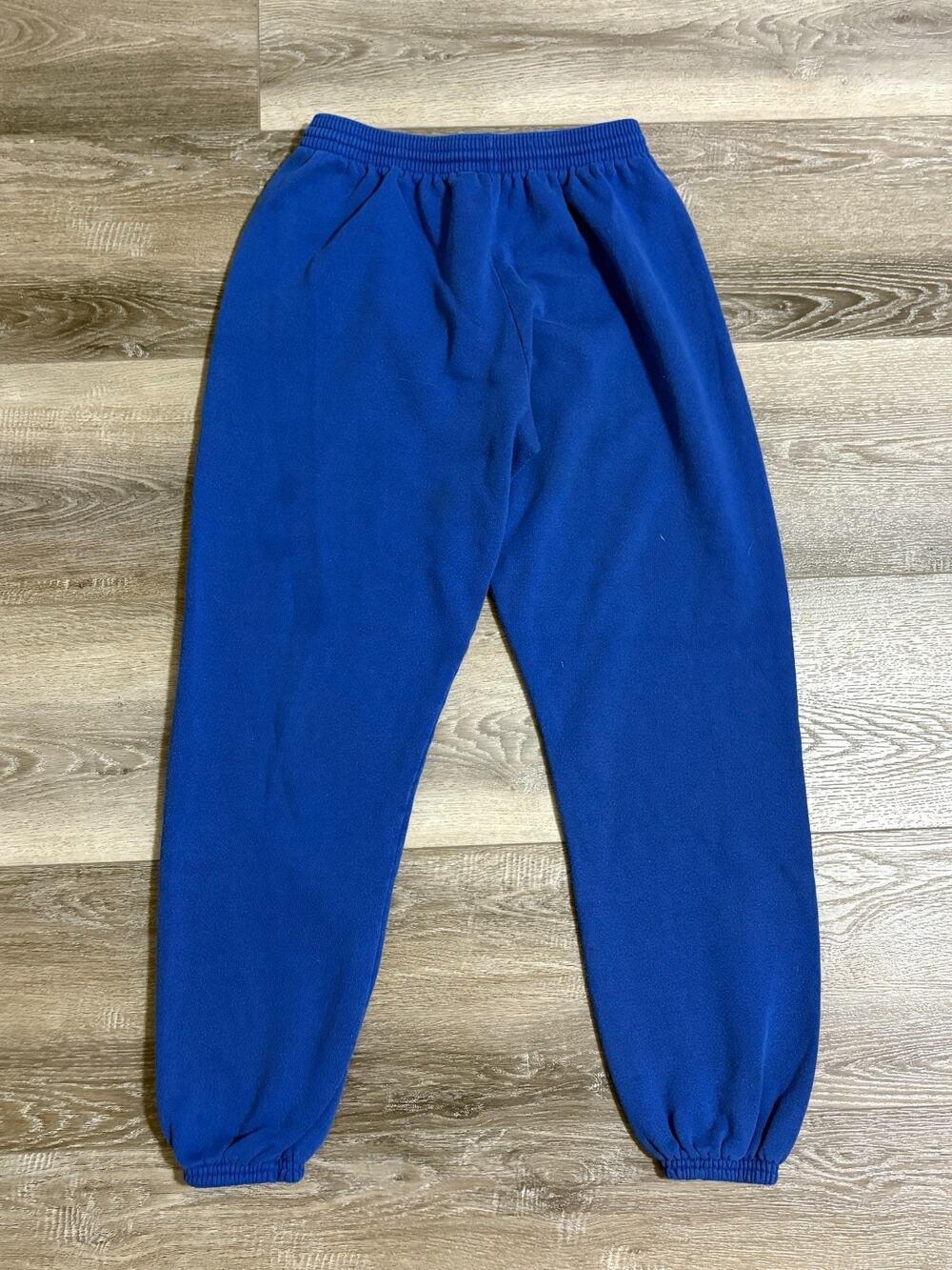 Vintage 80s Pannill By Hanes Blue Tapered Sweatpants Made In USA - Men’s Medium